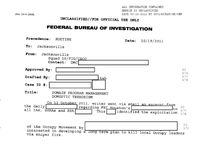 FBI Document